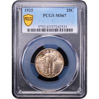 1925 Standing Liberty Quarter (25c) Obverse Image