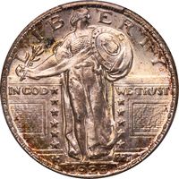 1925 Standing Liberty Quarter (25c) Photo 3