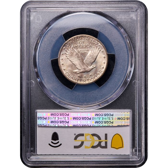 1925 Standing Liberty Quarter (25c) Reverse Image