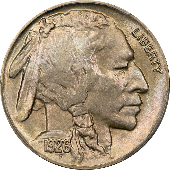 1926 Buffalo Nickel (5c) Photo 3