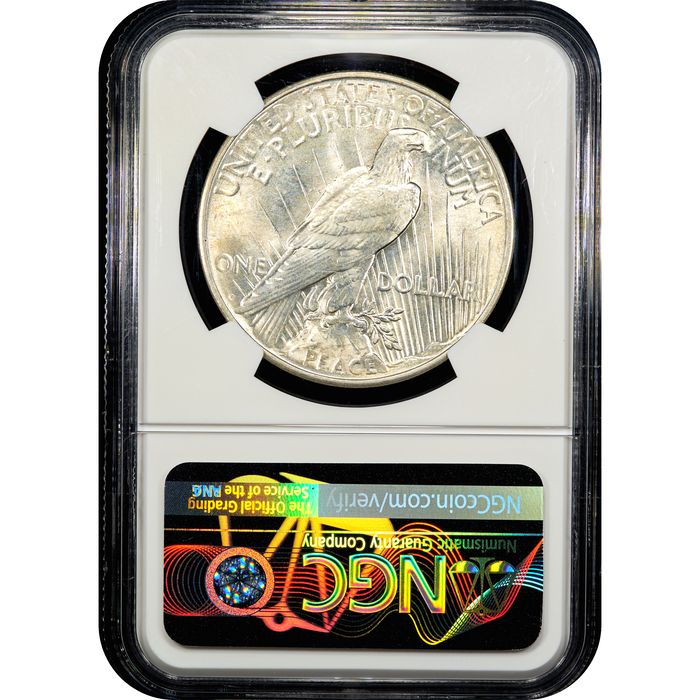 1926-D Peace Dollar ($1) Reverse Image