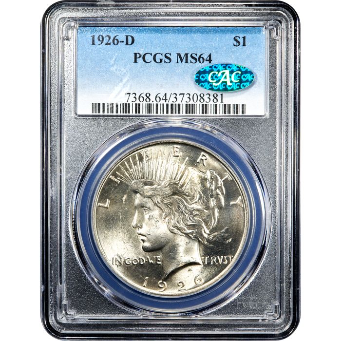 1926-D Peace Dollar ($1) Obverse Image