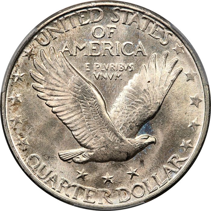 1926-D Standing Liberty Quarter (25c) Reverse Image