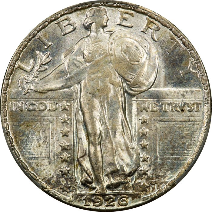1926-D Standing Liberty Quarter (25c) Photo 3