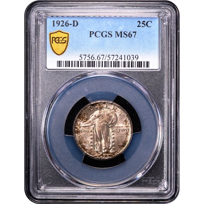 1926-D Standing Liberty Quarter (25c) Obverse Image