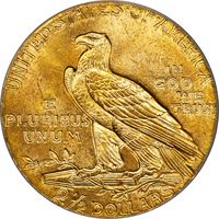 1926 Indian Gold Quarter Eagle ($2.50) OGH Photo 4