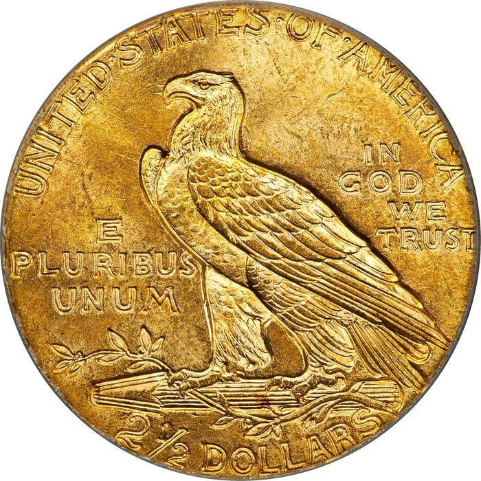1926 Indian Gold Quarter Eagle ($2.50) OGH Photo 4