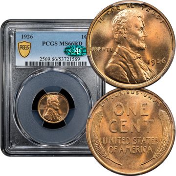 1926 Lincoln Cent (1c) Composite Image
