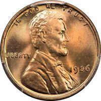 1926 Lincoln Cent (1c) Obverse Image