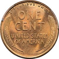 1926 Lincoln Cent (1c) Reverse Image