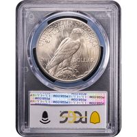 1926-S Peace Dollar ($1) Reverse Slab Image