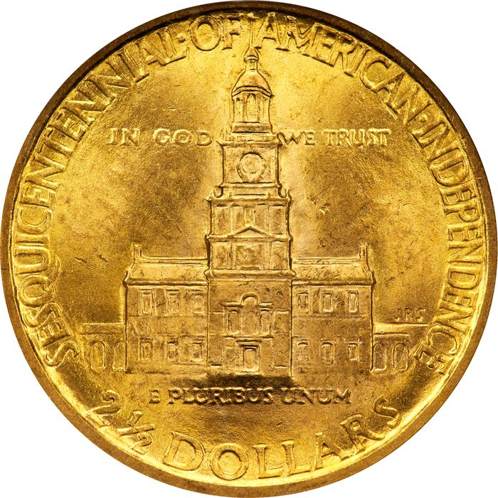 1926 Sesquicentennial Commem Gold Quarter Eagle ($2.50) Photo 4