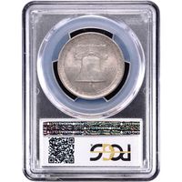 1926 Sesquicentennial Commem Half Dollar (50c) Reverse Slab Image