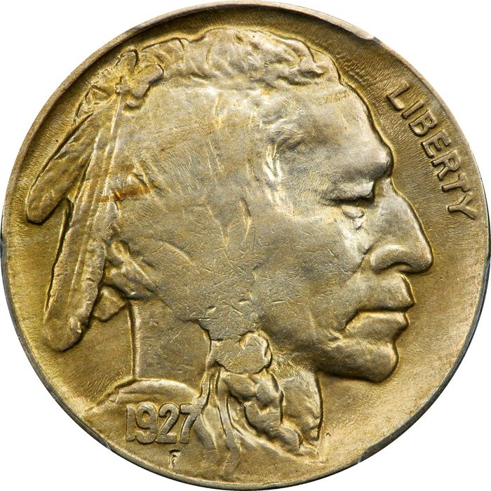 1927-D Buffalo Nickel (5c) Obverse Image
