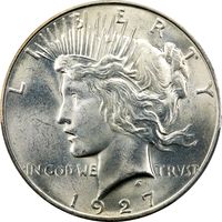 1927-D Peace Dollar ($1) Obverse Image