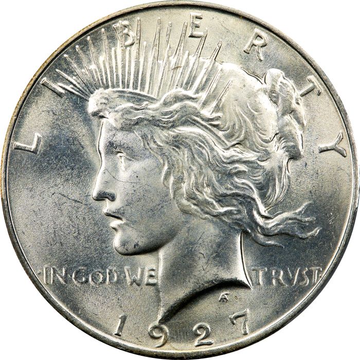 1927-D Peace Dollar ($1) Obverse Image
