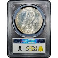 1927-D Peace Dollar ($1) Reverse Slab Image