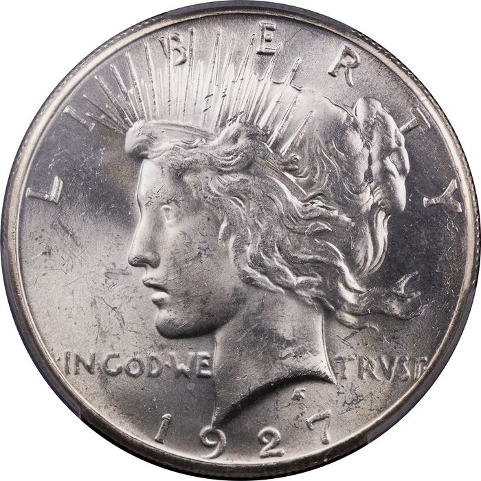 1927 Peace Dollar ($1) Obverse Image