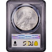 1927 Peace Dollar ($1) Reverse Slab Image