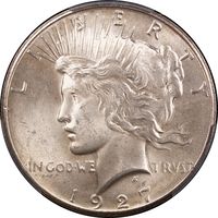 1927 Peace Dollar ($1) Obverse Image
