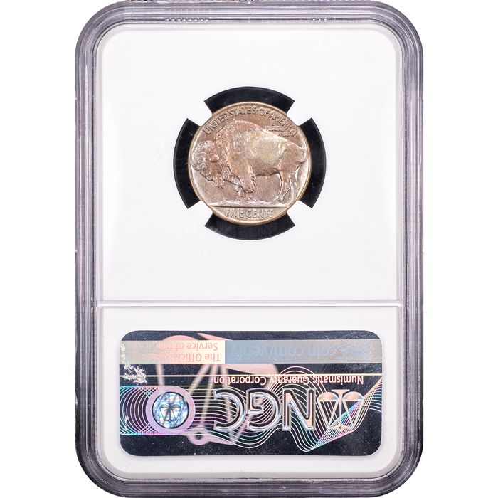 1927-S Buffalo Nickel (5c) Reverse Slab Image