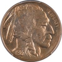 1927-S Buffalo Nickel (5c) Obverse Image