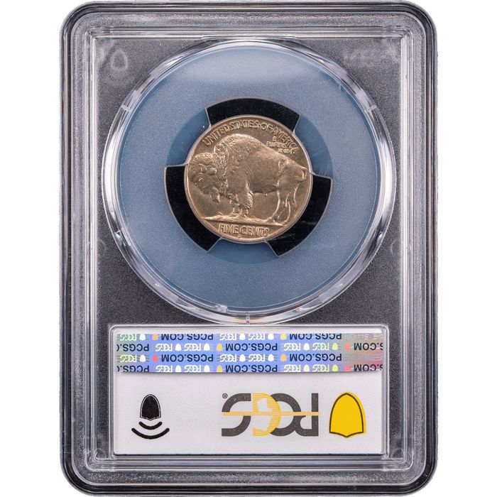 1927-S Buffalo Nickel (5c) Reverse Slab Image