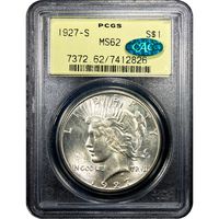 1927-S Peace Dollar ($1) OGH Obverse Image
