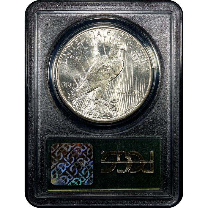 1927-S Peace Dollar ($1) OGH Reverse Image