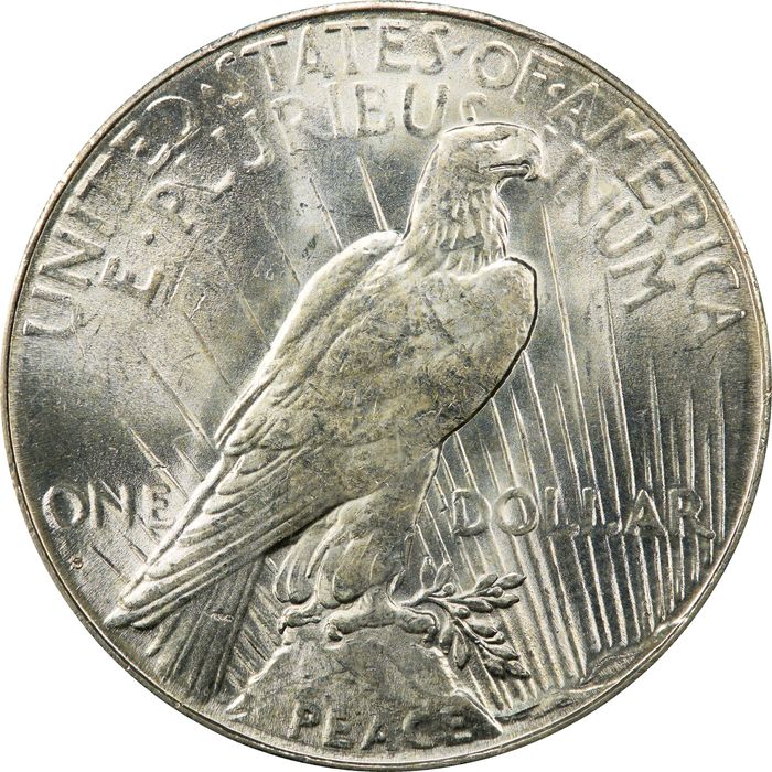 1927-S Peace Dollar ($1) OGH Photo 4