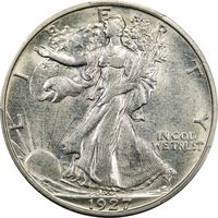 1927-S Walking Liberty Half Dollar (50c) Photo 3