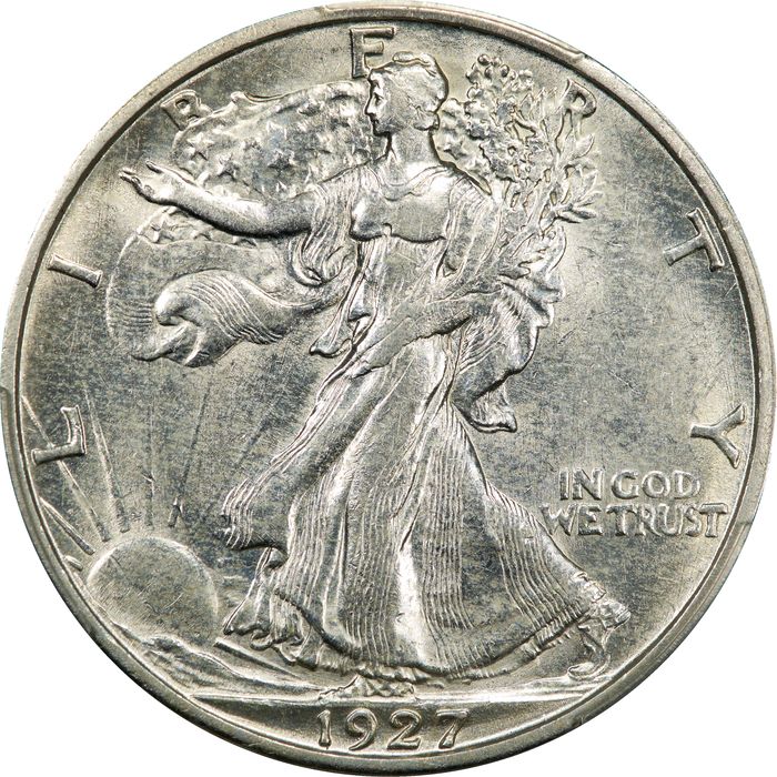 1927-S Walking Liberty Half Dollar (50c) Photo 3
