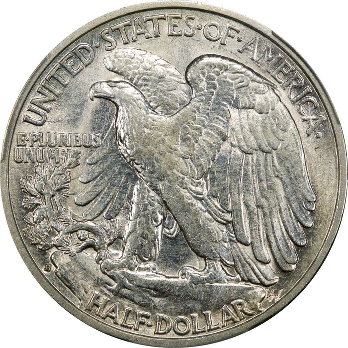 1927-S Walking Liberty Half Dollar (50c) Photo 4
