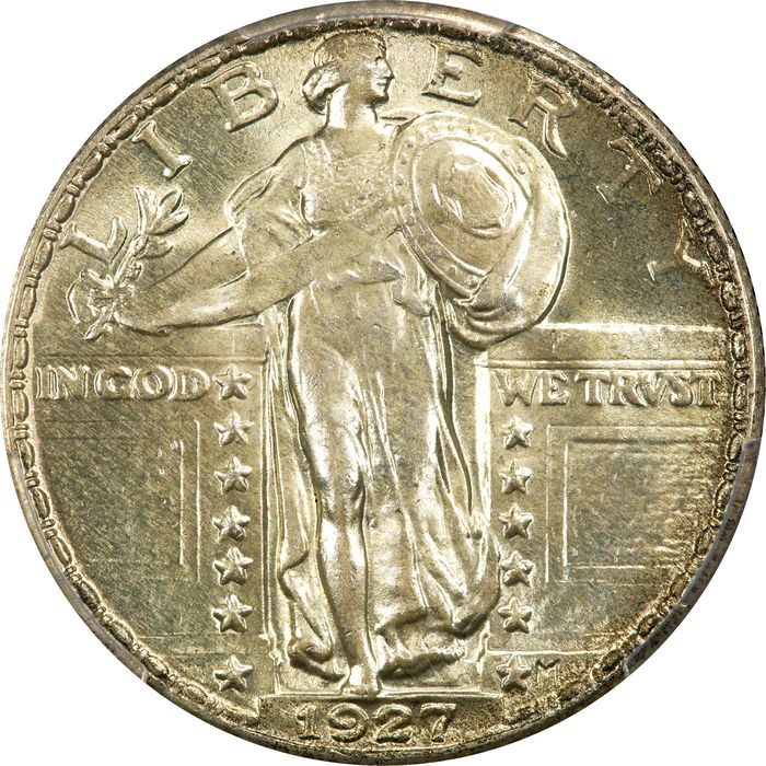 1927 Standing Liberty Quarter (25c) Obverse Image