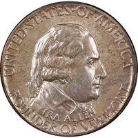 1927 Vermont Commemorative Half (50c) Obverse Image