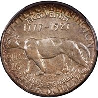 1927 Vermont Commemorative Half (50c) Reverse Image