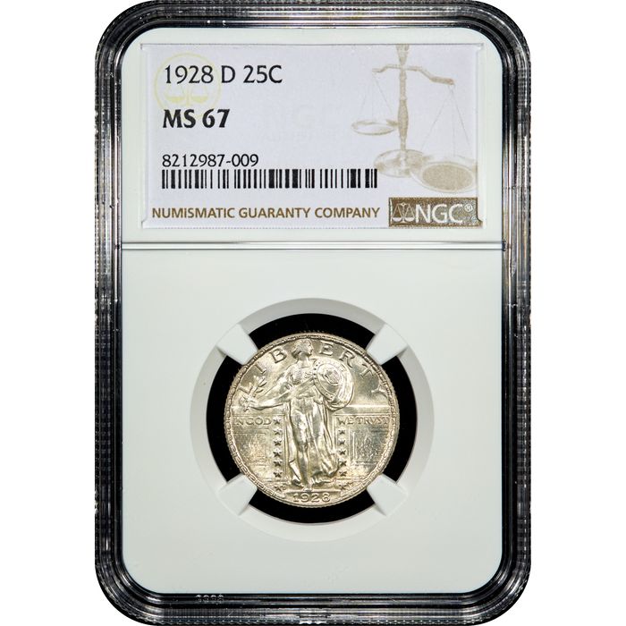 1928-D Standing Liberty Quarter (25c) Obverse Image