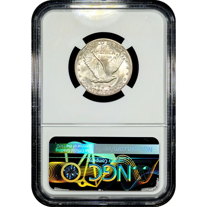 1928-D Standing Liberty Quarter (25c) Reverse Image