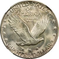 1928-D Standing Liberty Quarter (25c) Photo 4