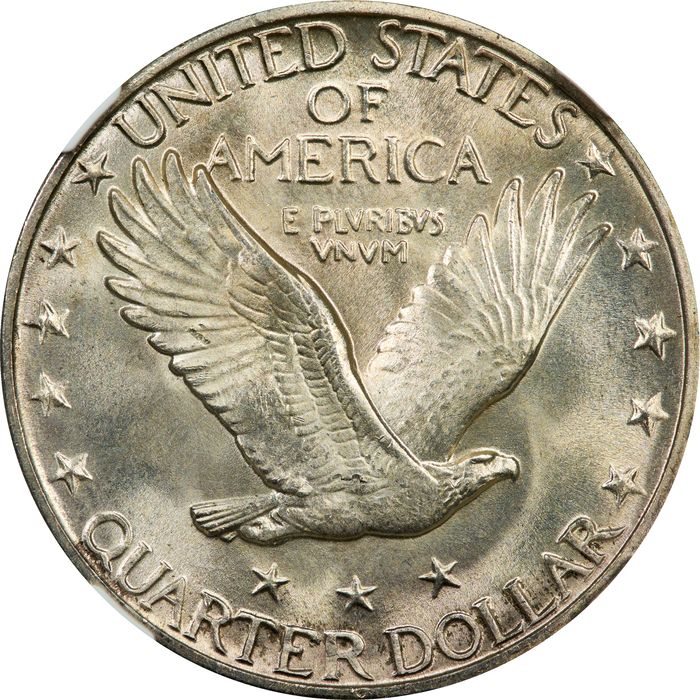 1928-D Standing Liberty Quarter (25c) Photo 4