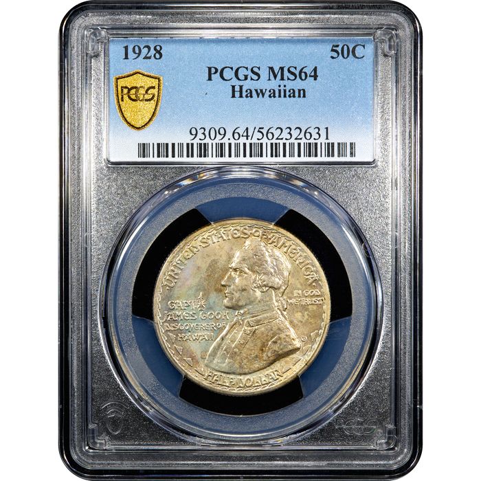 1928 Hawaiian Commemorative Half Dollar (50c) Obverse Image