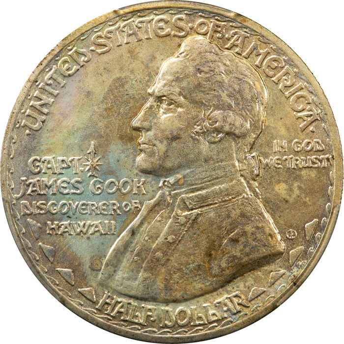 1928 Hawaiian Commemorative Half Dollar (50c) Photo 3