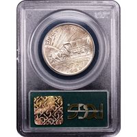 1928 Oregon Commemorative Half Dollar (50c) OGH Reverse Image
