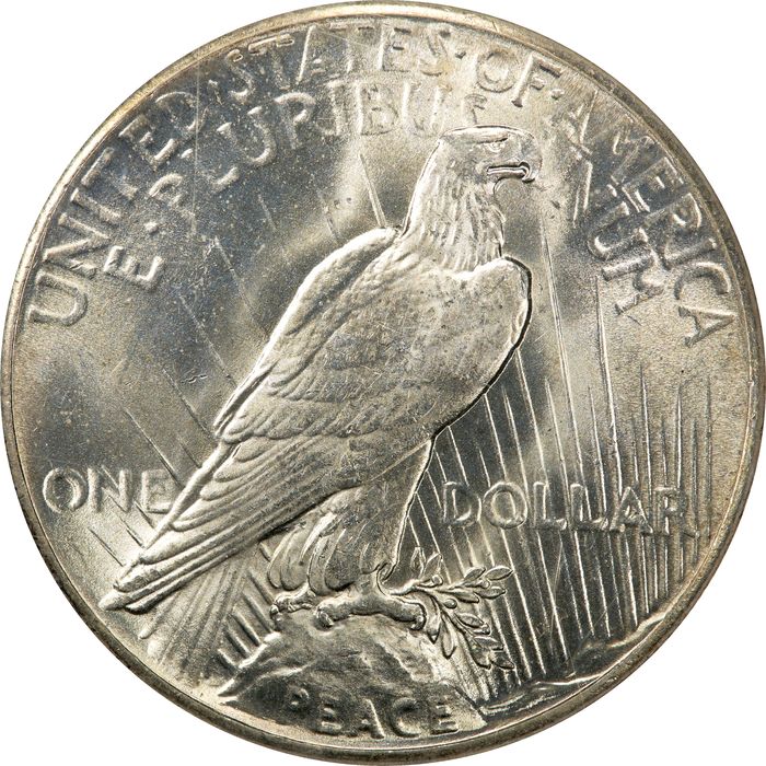1928 Peace Dollar ($1) Photo 4