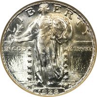 1928-S Standing Liberty Quarter (25c) Obverse Image