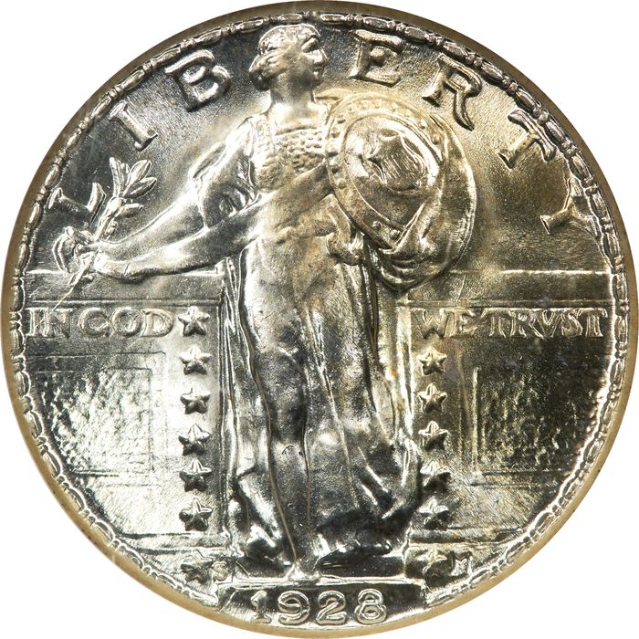 1928-S Standing Liberty Quarter (25c) Obverse Image