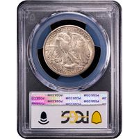 1929-S Walking Liberty Half Dollar (50c) Reverse Slab Image