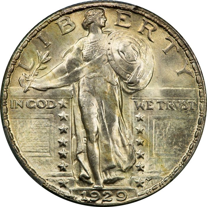 1929 Standing Liberty Quarter (25c) Photo 3