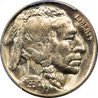 1930 Buffalo Nickel (5c) DDR FS-801 Photo 3