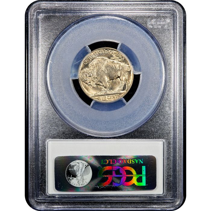 1930 Buffalo Nickel (5c) DDR FS-801 Reverse Image